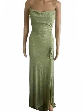 🌹Vintage🌹Green Sparkling Dress Size M